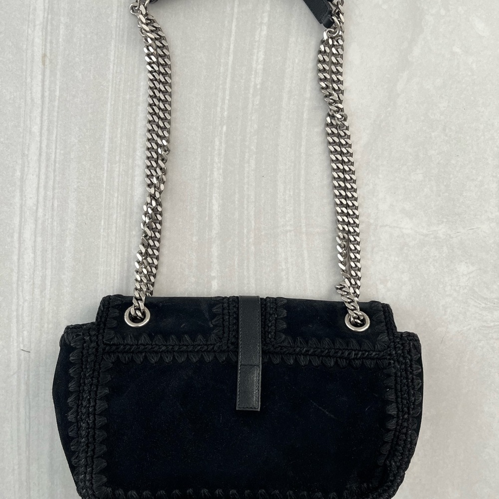 Yves Saint Laurent Black Quilted Shoulder Bag - Picture 5 of 11